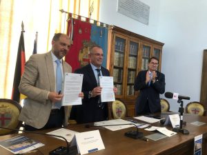 Sottoscritto a suon di musica l’accordo per il recupero della Masseria di Monte Carmignano